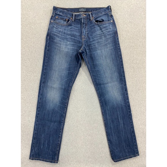 Lucky Brand Other - Lucky‎ Brand Men's Denim Jeans 410 Athletic Slim Blue Size 34x30 Dark Wash